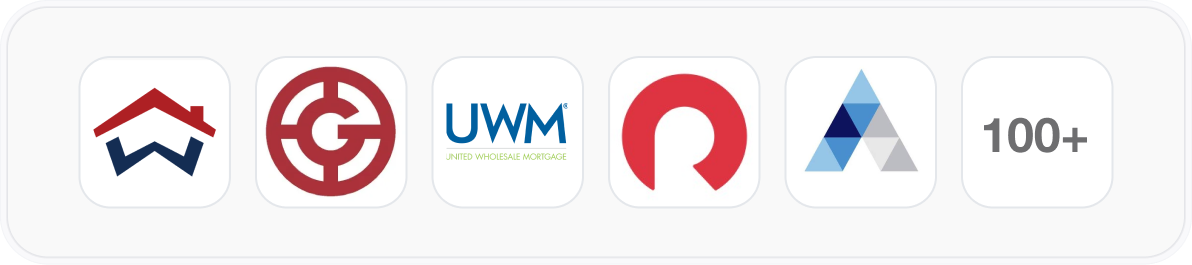 One search for all lender guidelines.